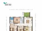 观澜湖·观悦75.75㎡户型图