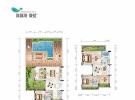 观澜湖·观悦别墅89.85㎡户型图
