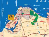 海鹏比邻湾交通图
