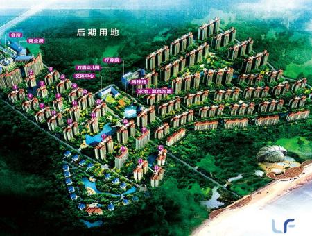 香格里温泉小镇规划图