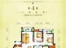 鲁能海蓝福源90㎡户型图