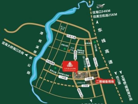 天九养生文化城交通图