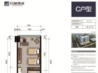 巨制国际71㎡户型图