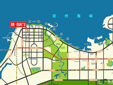 晨晖帝景交通图