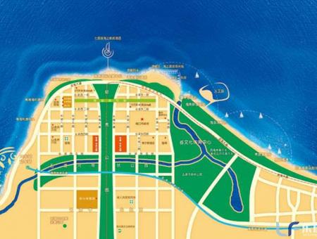 华盛中央公园交通图