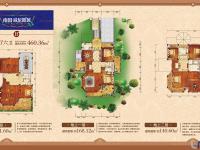 南国威尼斯城460㎡户型图