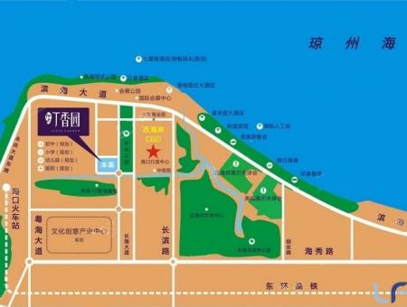 阳光丁香园交通图