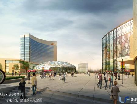 碧海金珠效果图