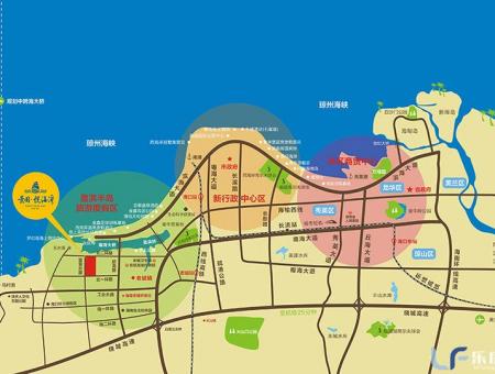 景园悦海湾交通图