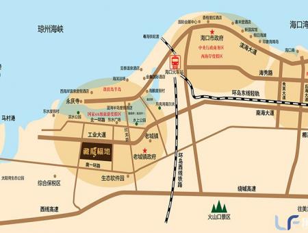 藏龙福地交通图