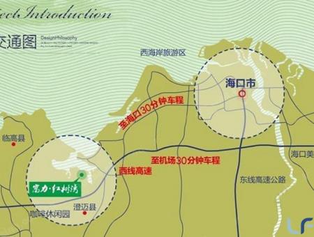 富力红树湾交通图