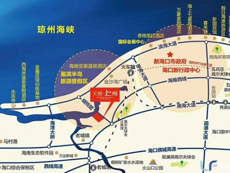 天赐上湾交通图