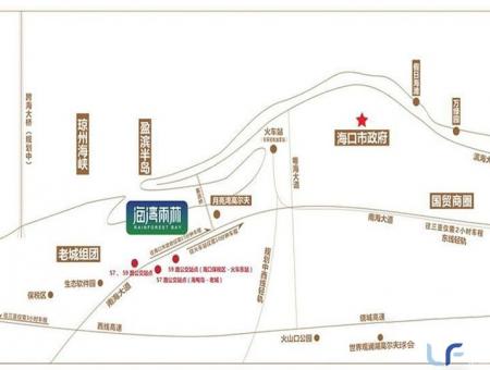 海湾雨林交通图