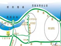 盈滨绿生花园交通图