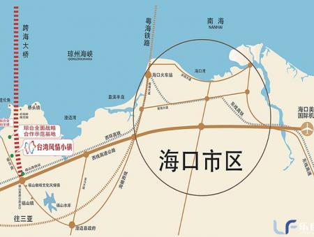 台湾风情小镇交通图