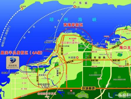 碧海蒙苑交通图