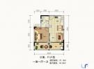 首创森林湖57.19㎡交通图