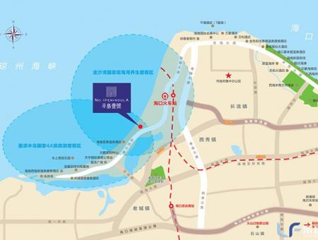 半岛壹号交通图