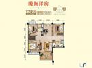 碧桂园东海岸93.88㎡户型图