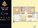 融创博鳌金湾75㎡户型图