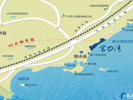 富力湾交通图