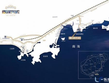 碧桂园珊瑚宫殿交通图