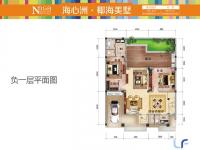 碧桂园珊瑚宫殿别墅82㎡户型图