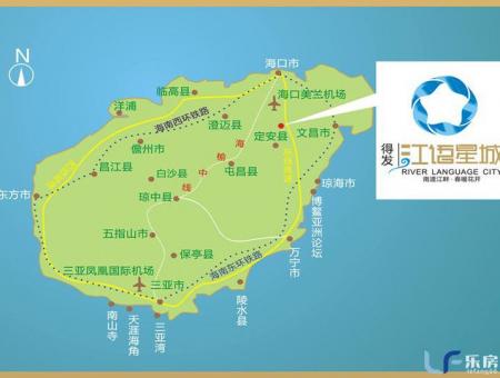 得发江语星城交通图