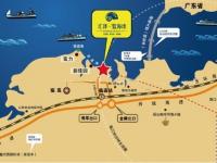 汇泽蓝海湾交通图