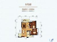 双杰蓝海国际85.70㎡户型图
