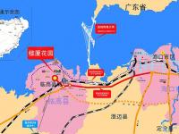 楼厦澜江月交通图