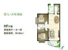 德元水岸澜庭90.80㎡户型图