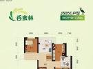 碧桂园澜江华府82㎡户型图