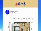 信基颐和湾60.58㎡户型图