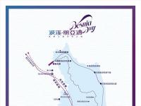 波溪丽亚湾交通图