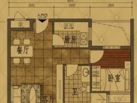 清澜茗都79.70㎡户型图