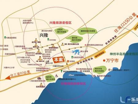 金手指太阳谷温泉城交通图