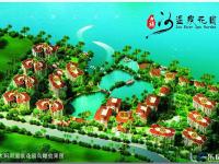 太阳河温泉花园规划图