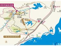 太阳河温泉花园交通图