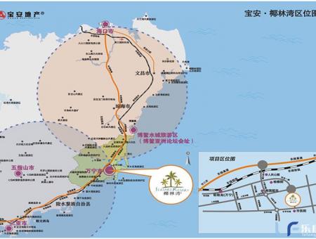 宝安椰林湾交通图