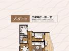 椰风浪琴94㎡户型图