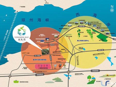 永庆湾交通图