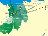 四季春城长生岛交通图