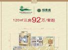 椰风水漾人家120㎡户型图