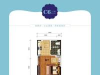 香格里温泉小镇32.59㎡户型图