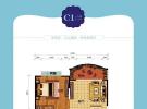 香格里温泉小镇44.11㎡户型图