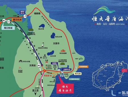 恒大晋唐海湾交通图