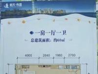 恒大外滩60㎡户型图