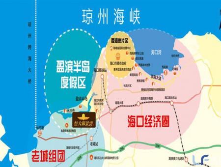 恒大御景湾交通图