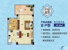碧桂园金沙滩46㎡户型图